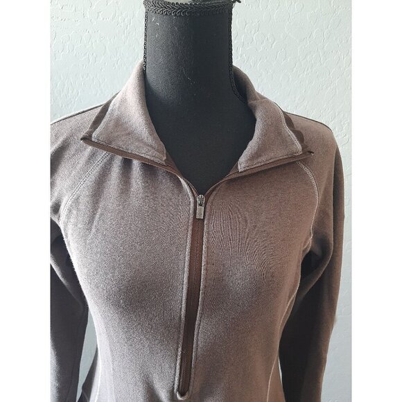 Columbia Omi Wick Brown Long Sleeve Dress Size M Casual Outdoor Active Wear - Picture 2 of 10